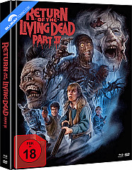 Return of the Living Dead: Part 2 (Limited Mediabook Edition) (Blu-ray + Bonus Blu-ray) (Cover B) Blu-ray