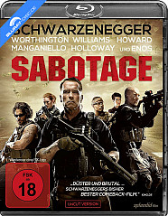 Sabotage (2014) (Uncut Version) Blu-ray