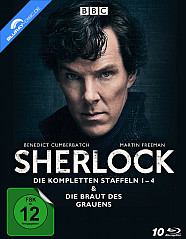 Sherlock - Staffel 1-4 + Sherlock - Die Braut des Grauens Blu-ray
