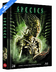 Species (1995) (Limited Mediabook Edition) (Cover A) (Blu-ray + DVD) Blu-ray