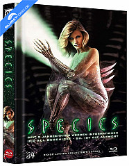 Species (1995) (Limited Mediabook Edition) (Cover B) (Blu-ray + DVD) Blu-ray