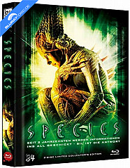 Species (1995) (Limited Mediabook Edition) (Cover C) (Blu-ray + DVD) Blu-ray