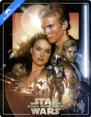 Star Wars: Episode II - L'attaque des clones (2002) 4K - Édition Limitée Steelbook (French Version) (4K UHD + Blu-ray + Bonus Blu-ray) (CH Import) Blu-ray