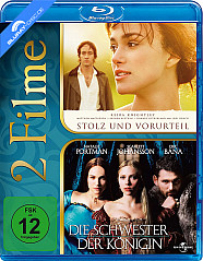 Stolz & Vorurteil + Die Schwester der Königin (2-Filme Set) Blu-ray