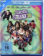 Suicide Squad (2016) 3D (Blu-ray 3D + Blu-ray + UV Copy) Blu-ray