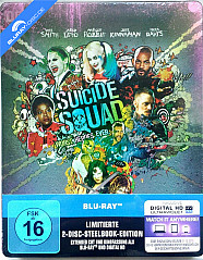 Suicide Squad (2016) (Limited Steelbook Edition) (Blu-ray + UV Copy) Blu-ray