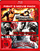 Supreme Champion + The Red Canvas + Unrivaled (Fight 3 Movie Pack) Blu-ray