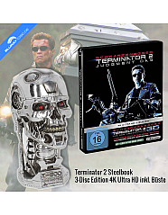 Terminator 2 - Tag der Abrechnung 4K (Limited Steelbook Edition) (inkl. "T800 Metall-Head-Aufbewahrungsbox") (4K UHD + 2 Blu-ray) Blu-ray