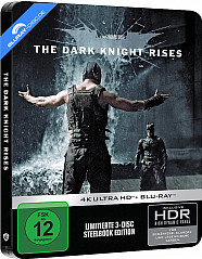 The Dark Knight Rises 4K (Limited Steelbook Edition) (4K UHD + Blu-ray + Bonus Blu-ray) Blu-ray