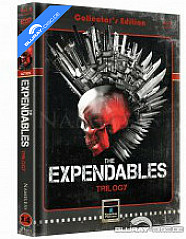 The Expendables Trilogy (Limited Mediabook Edition) (Cover Retro) Blu-ray