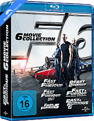 The Fast and the Furious (1-6) - The Collection Blu-ray