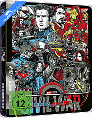 The First Avenger: Civil War 4K (Limited Mondo X #057 Steelbook Edition) (4K UHD + Blu-ray) Blu-ray