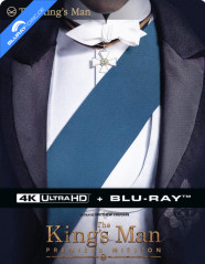 The King's Man - Première Mission (2021) 4K - Édition Limitée Steelbook (French Version) (4K UHD + Blu-ray) (CH Import) Blu-ray
