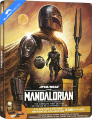 The Mandalorian: The Complete First Season 4K - Limited Edition Steelbook (4K UHD) (CA Import ohne dt. Ton) Blu-ray