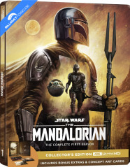 The Mandalorian: The Complete First Season 4K - Limited Edition Steelbook (4K UHD) (US Import ohne dt. Ton) Blu-ray