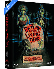The Return of the Living Dead (Limited Mediabook Edition) (Cover A) (AT Import) Blu-ray