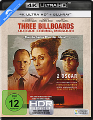 Three Billboards Outside Ebbing, Missouri 4K (4K UHD + Blu-ray) Blu-ray