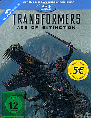 Transformers: Ära des Untergangs 3D (Limited Steelbook Edition) (Blu-ray 3D + Blu-ray + Bonus Blu-ray) Blu-ray