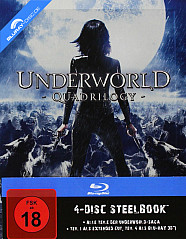 Underworld (1-4) Quadrilogy (Limited Deluxe Steelbook Edition) Blu-ray
