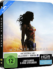 Wonder Woman (2017) 4K (Limited Steelbook Edition) (4K UHD + Blu-ray + UV Copy) Blu-ray