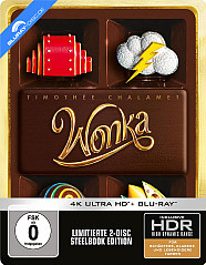 Wonka (2023) 4K (Limited Steelbook Edition) (4K UHD + Blu-ray) Blu-ray