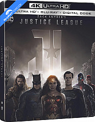 Zack Snyder's Justice League 4K - Walmart Exclusive Limited Edition Steelbook (4K UHD + Blu-ray + Digital Copy) (US Import) Blu-ray