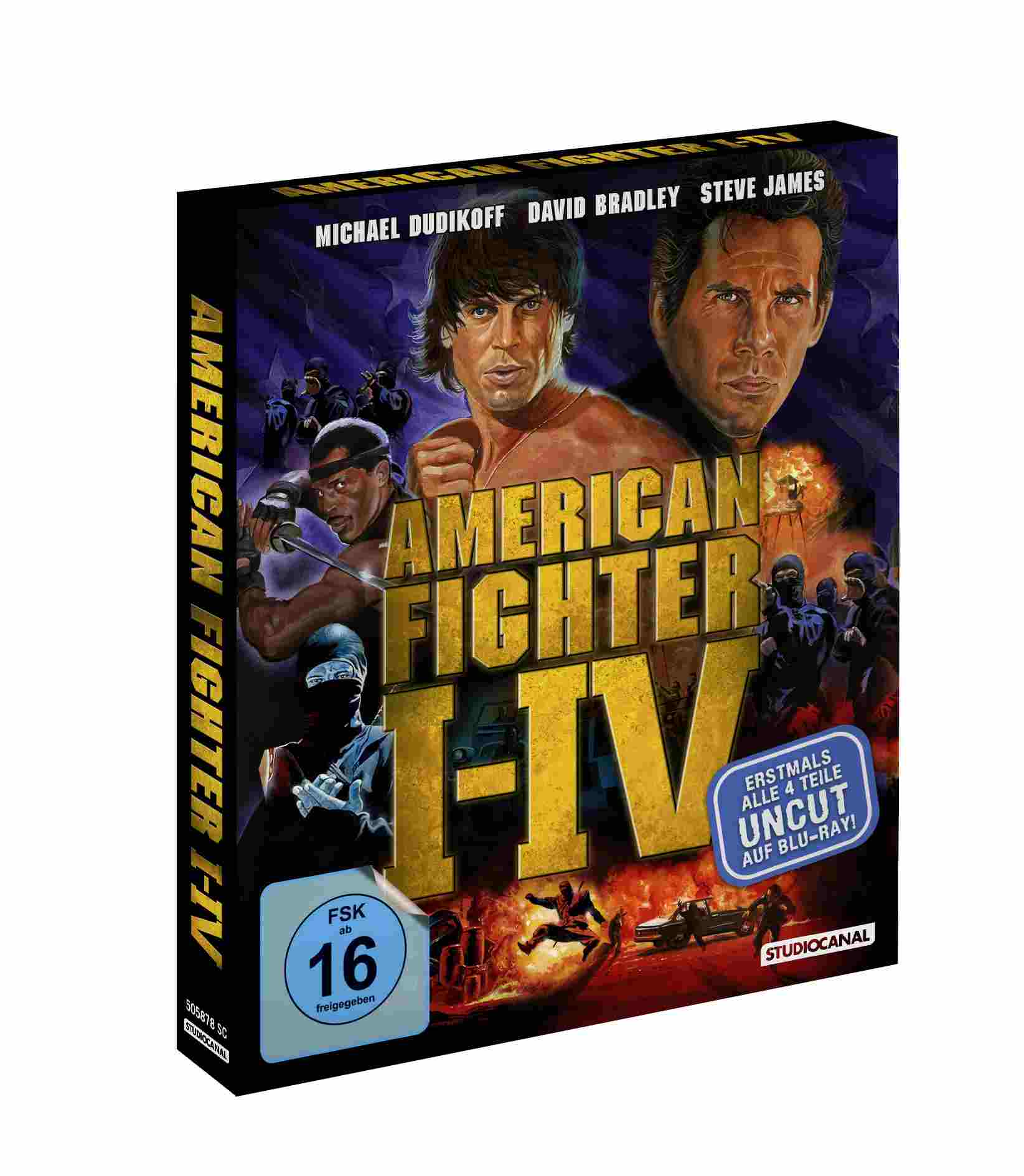 American Fighter I-V 4-Disc Set Grafik schräg.jpg