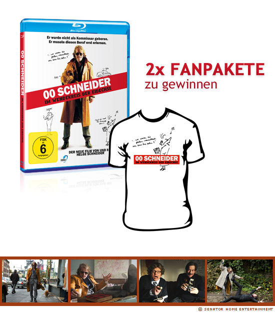 2x 00 Schneider - Im Wendekreis der Eidechse Blu-ray Fanpakete zu gewinnen