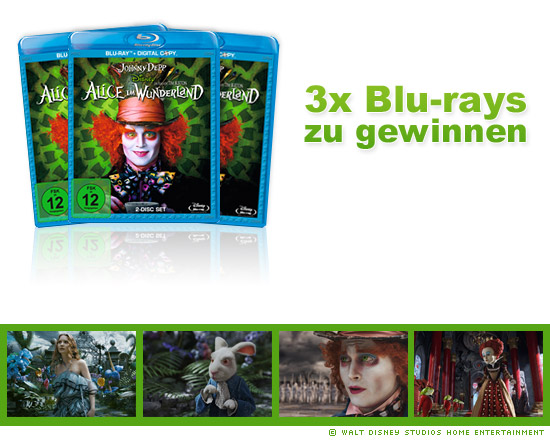 Alice im Wunderland Blu-ray