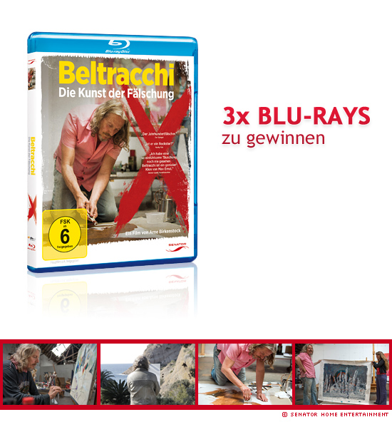 3x Beltracchi - Die Kunst der Fälschung Blu-rays zu gewinnen