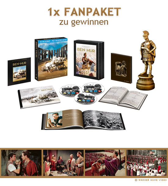 Ben Hur (1959) - Ultimate Collectors Edition Fanpaket zu gewinnen