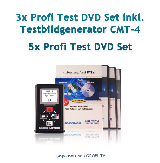 8x Profi Test DVD Sets von Burosch zu gewinnen