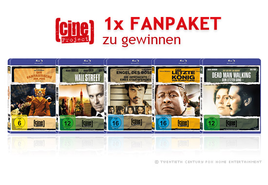 CineProject Blu-ray Fanpaket zu gewinnen