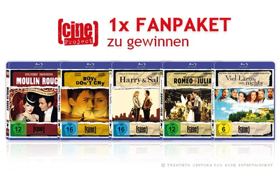 CineProject Blu-ray Fanpaket zu gewinnen