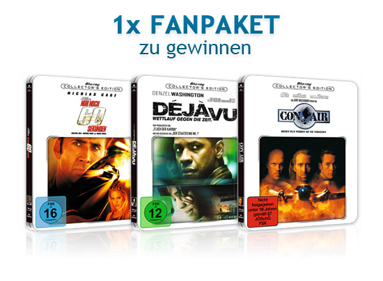 Disney Steelbooks Fanpaket zu gewinnen