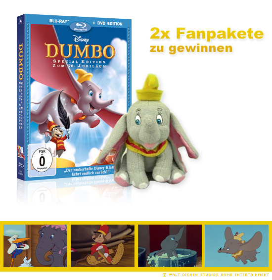 Dumbo - Der fliegende Elefant Blu-ray