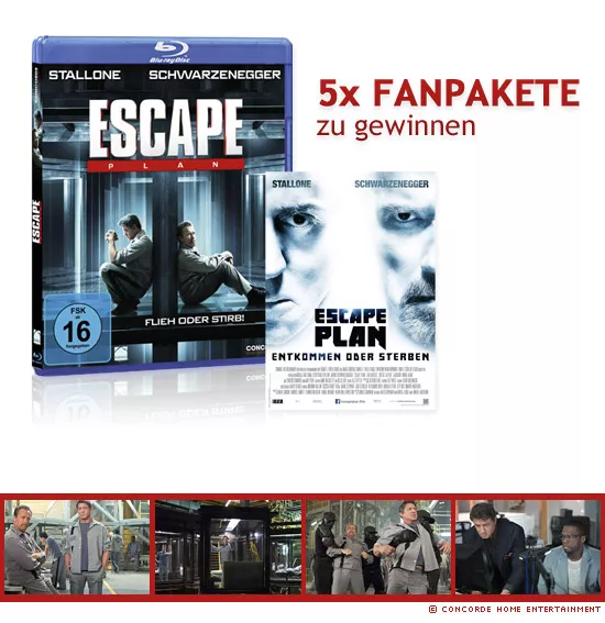 5x Escape Plan Blu-ray Fanpakete zu gewinnen