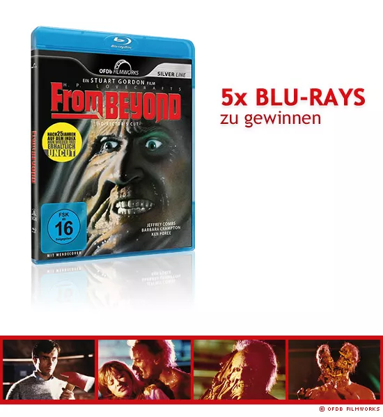 5x From Beyond: Aliens des Grauens Blu-rays zu gewinnen