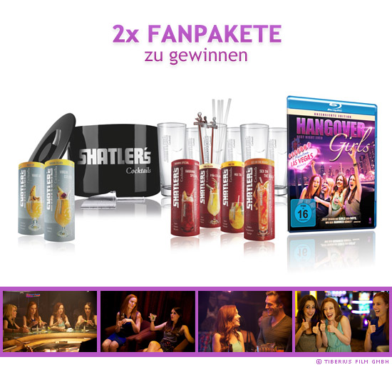 2x Hangover Girls - Best Night Ever Fanpakete zu gewinnen