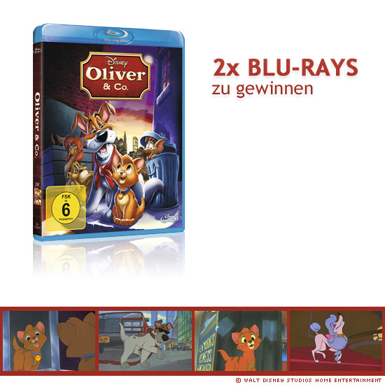 2x Oliver & Co. Blu-rays zu gewinnen