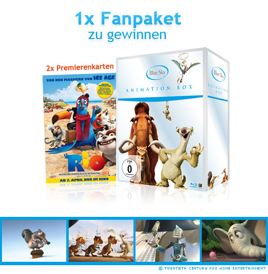 Blue Sky Animation Box Blu-ray Fanpaket zu gewinnen