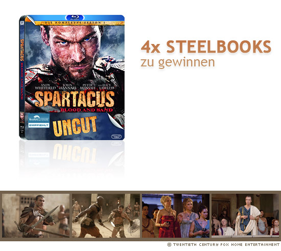 4x Steelbooks zu gewinnen