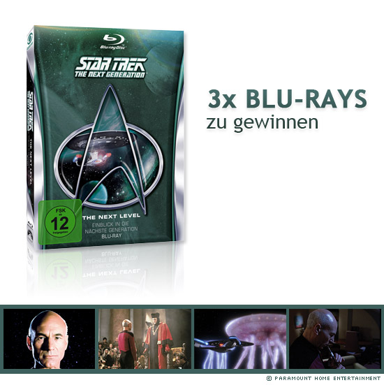 Star Trek: The Next Level - Einblick in die nächste Generation Blu-ray zu gewinnen