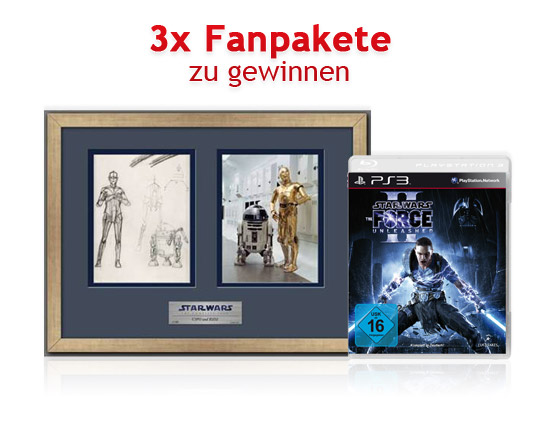 Star Wars Fanpakete zu gewinnen