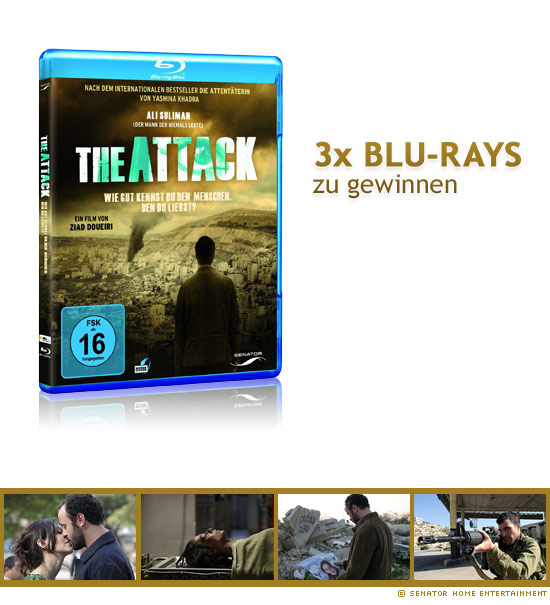 3x The Attack (2012) Blu-rays zu gewinnen