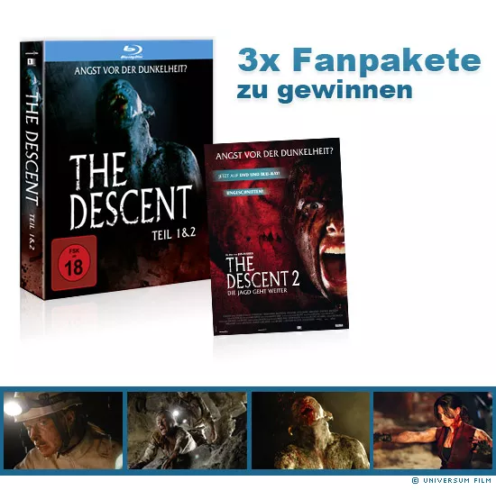 The Descent 1&2 Blu-ray