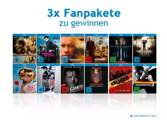 Universum Steelbook Gewinnspiel