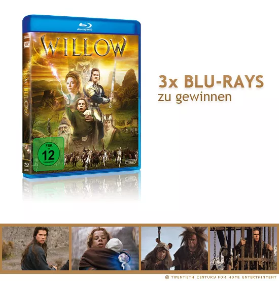 3x Willow (1988) Blu-rays zu gewinnen