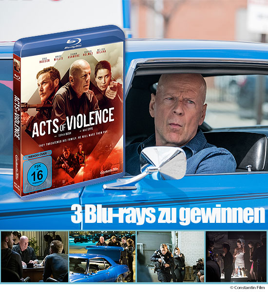 Verlosung: 3 Blu-rays Acts of Violence