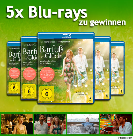 5x Blu-rays Barfuß ins Glück